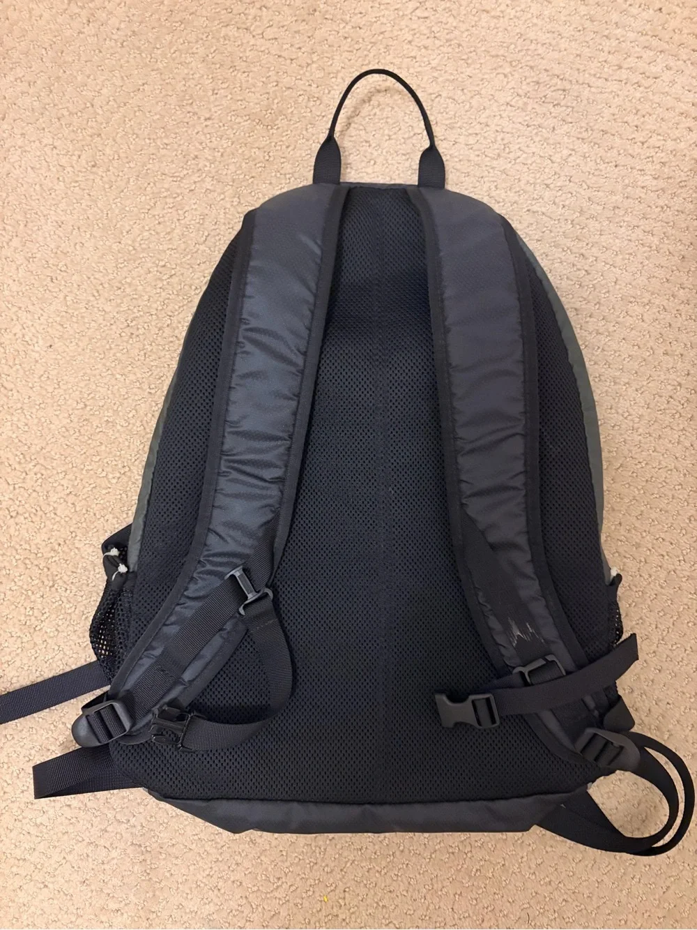 L.L. Bean Stowaway Backpack - Black/Charcoal Gray